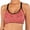 Red, variant on JANSION Women's Sports Bra Seamless Paded Racerback Support for Gym Workout Fitness Yoga Bra 6 Color Size S-2XL