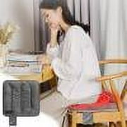 Dvkptbk Heating Pad, USBPortable Heated Seat Cushion, Washable for Indoor Seat Cushion Classroom Dormitory Household Heating Chair Cushion Birthday Gifts for Men Women Mom Dad