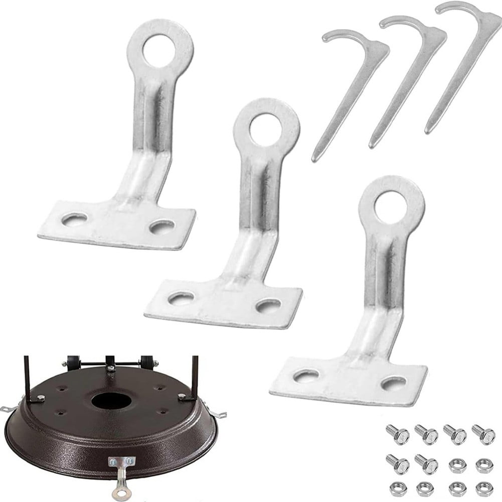 Chauffages de Patio Fixations au Sol Chauffage Pied Fixe Pièces de Rechange pour Jardin