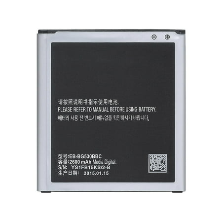 Replacement Battery For Samsung Galaxy J3 Luna Pro Mobile Phones - EB-BG530BBC (2600mAh, 3.8V, Lithium