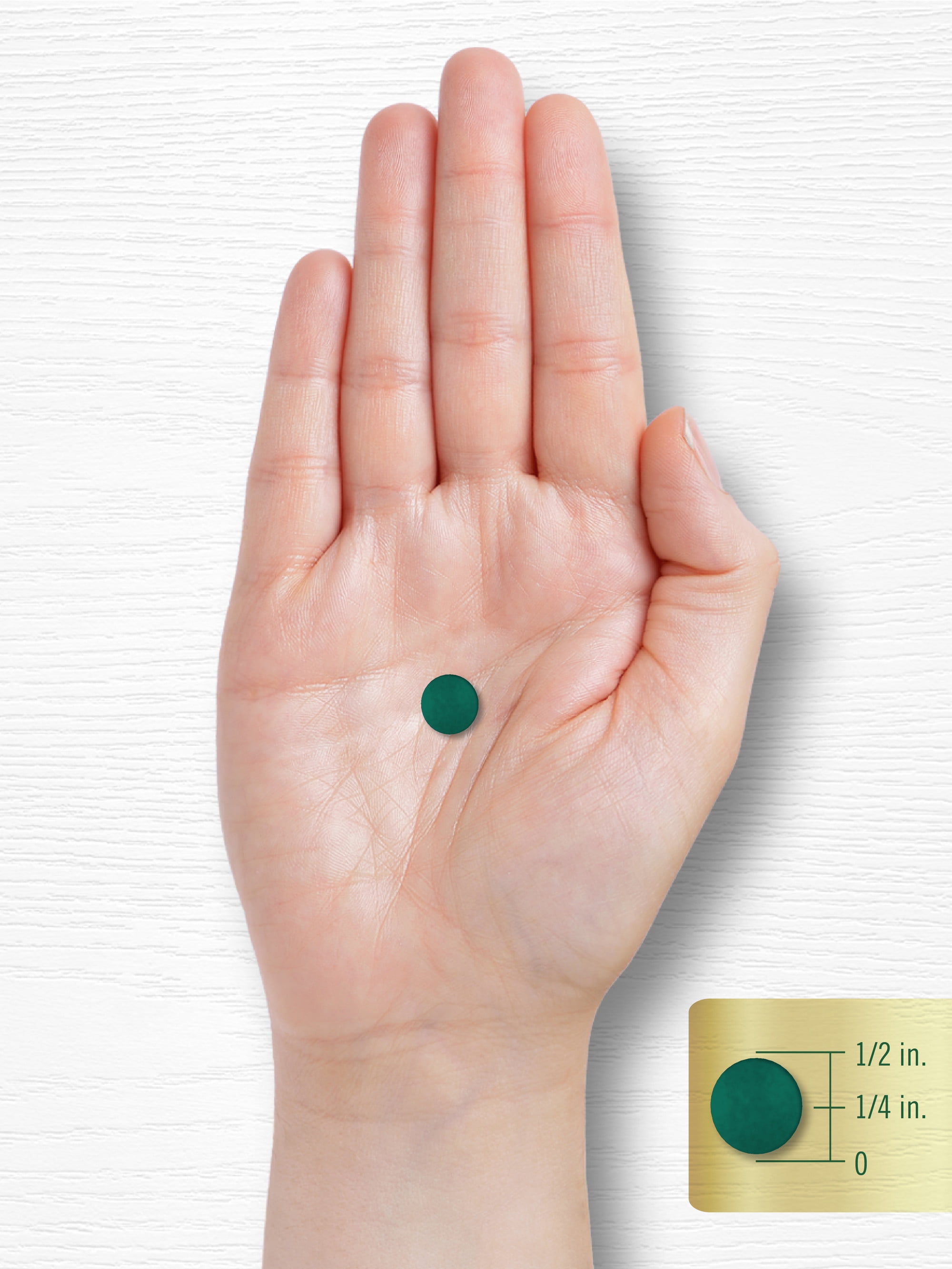 Organic Spirulina Capsules 3500mg | 500 Tablets | Non-GMO & Gluten Free | By Carlyle