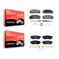 thumbnail image 1 of Positive Plus Front Rear Semi-Metallic Brake Pads Kit for Car Lexus RX350 RX450h RX350L RX450hL KPF-100464, 1 of 8