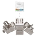 thumbnail image 4 of 12 x Shielded Keystone Module Jacks-silver, 4 of 6
