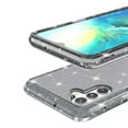 thumbnail image 5 of Allytech Galaxy A14 5G Case Glitter, Transparent TPU Bling Sparkle Anti-Scratch Shockproof Protective Bumper Back Shell Case Cover for Samsung Galaxy A14 5G 6.6" - Gray, 5 of 7