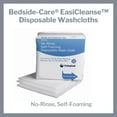 thumbnail image 3 of Coloplast EasiCleanse Bath Disposable Washcloths, White, 7 9/10 in x 7 9/10 in, 5 Count, 100 Packs, 500 Total, 3 of 5