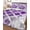 Purple, variant on Blue Morocco Twin Size Down Alternative Comforter, Lightweight Comforter Quilt Bedding Set with Pillow Shams Vintage Graffiti Paint Art Boho Dappled All Seasons Bed Comforter Duvet Insert 68"x86"
