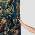 thumbnail image 3 of Autua Owl Branch Fantasy Shower Curtain 100% Polyester Washable with Hooks 60"x72, 3 of 7