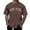 Brown, variant on Men Summer Tops Polyester Shirt Men Long Sleeve Swim Small Shirt Lady Short Sleeve Tee Dice Tee Solid Color Shirts Mens Short Sleeved Workout Tops Large Top Fall Long Sleeves T Shirts for Black XXS