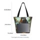thumbnail image 3 of Disketp Forest Meditating Gorilla for Women’s Casual Shoulder Tote Bag Cross-body Handbags for Shopping, Travel and Daily Use, 3 of 6