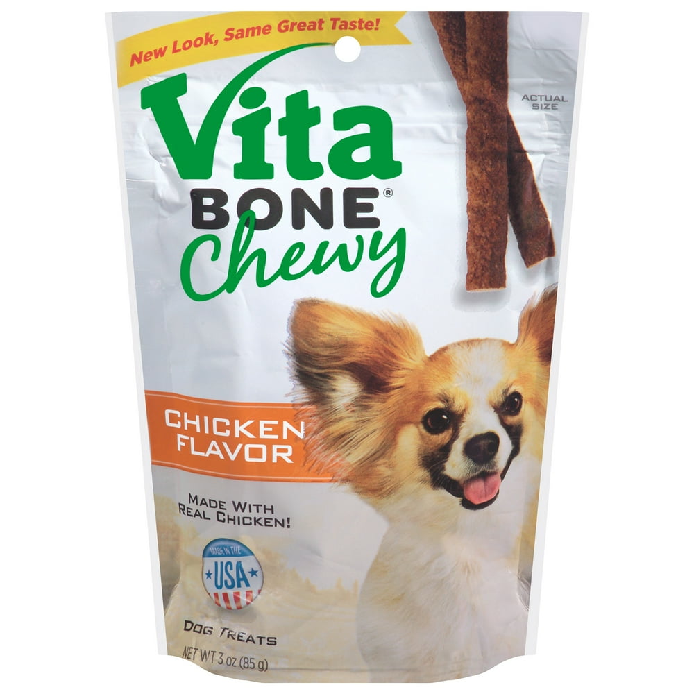 Vita Bone Chewy Chicken Flavor Dog Treats