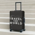 thumbnail image 5 of Travel Luggage Cover Protector - Travel The World1 Anti-Scratch Suitcase Covers Fits 18-32 Inch Luggage, 5 of 5