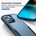 thumbnail image 4 of iPhone 13 Pro Max Rugged Case, Dteck Full Body Protection Heavy Shockproof Case Glass Screen Protector Camera Lens Full Cover for Apple iPhone 13 Pro Max, Blue, 4 of 7