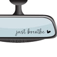 thumbnail image 1 of Adhesivo CIKTCOKO Just Breathe para espejo retrovisor x4, 1 of 6