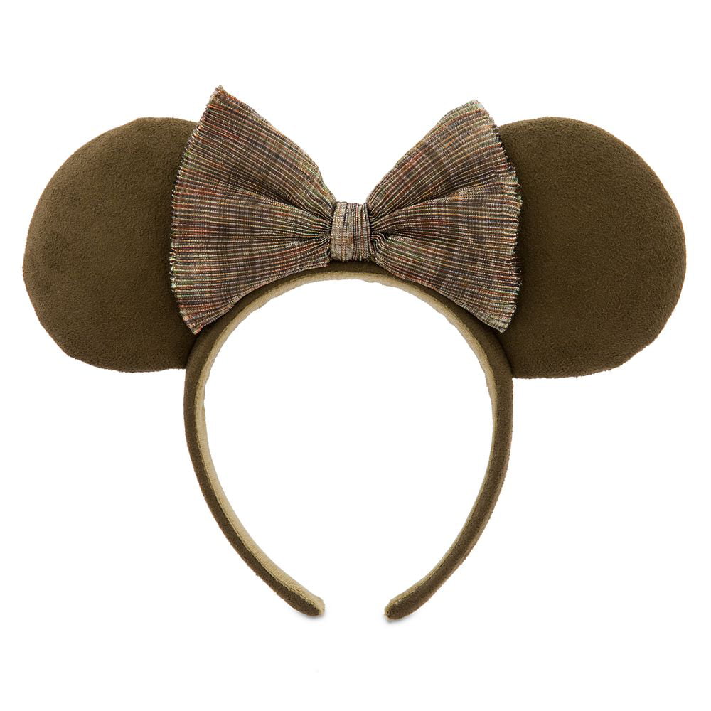 Disney Parks Minnie Mouse Headband Ears Epcot Bubble Gum Spaceship Costume Bow 
