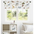 thumbnail image 2 of Jungle Semi-Sheer Window Valance by Sweet Jojo Designs, 2 of 6