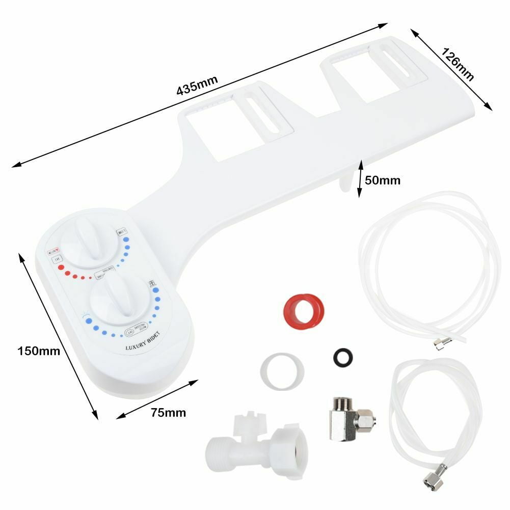 Sanheshun Nozzle ABS Plastic 17.12'' Bidet Spray with Nozzle Guard Gate