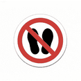 thumbnail image 1 of Adhesivo autoadhesivo para señales de advertencia, sin escalones, 10 x 10 cm, 1 of 1