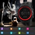 thumbnail image 4 of Reloj deportivo Digital de cara grande para hombre, reloj militar para correr, cronómetro con alarma resistente al agua, temporizador deportivo LED, 4 of 6