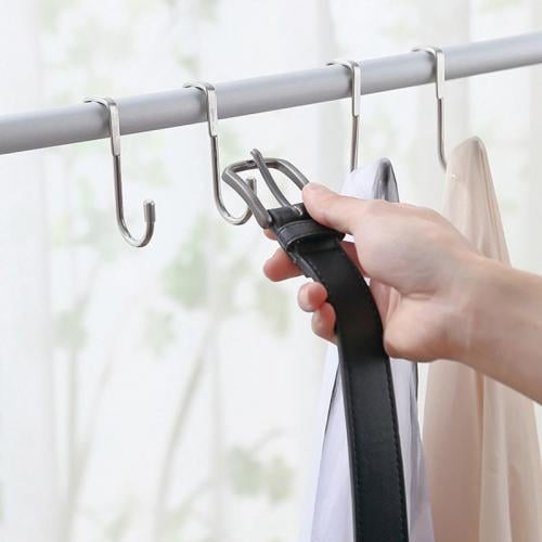 Dropship 1/2/4pcs Over The Door Drawer Cabinet Hook; 304 Stainless Steel  Double S-Shaped Hook Holder Hanger Metal Heavy Duty-Free Punching Door Back Hanging  Clothes Hook Organizer to Sell Online at a Lower