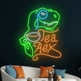 thumbnail image 5 of Handmadetneonsign Tea Rex Dinosaur Neon Sign, Dinosaur Tea Rex Led Sign, Dinosaur T Rex Led Light, 5 of 5