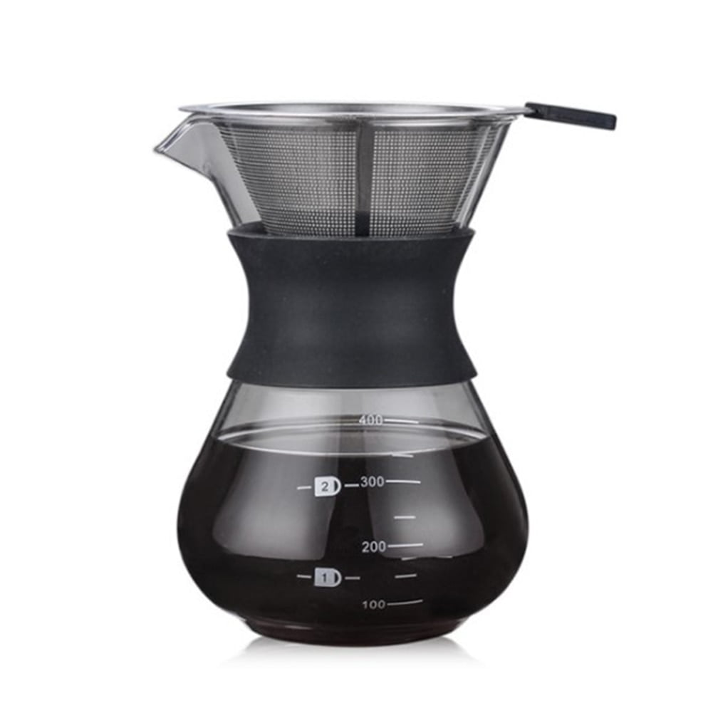 Home Pour Over Coffee Brewer HandDrip Coffee Maker Pot with Heavy