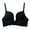Black, variant on Women's Plunge Deep V Push Up Bras Longline Underwear Lace Underwire Padded Bralette Lift T Shirts Smooth Bras
