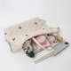 thumbnail image 4 of Mochila Acolchada Con Lazo para Mujer Bolso Mano Bolsillo Interior Cordón, 4 of 9
