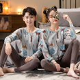 thumbnail image 2 of Nuevos conjuntos de pijamas de Navidad de otoño para niños grandes, pijamas para niñas, ropa de dormir para niños, ropa de dormir para niños y niñas 10 12 14 16T, 2 of 3