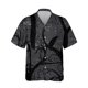 thumbnail image 4 of Venta caliente de verano, nuevas camisetas con estampado 3D, estampado de cuervos, solapa, manga corta, moda de terror, camisetas casuales para hombres, traje, camisetas de un solo pecho, 4 of 4