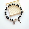 thumbnail image 2 of Tizuqe Cross Rosary Bracelet Jesus Christian Bracelet Ornament Decoration Supplies, 2 of 19
