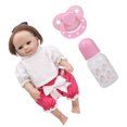 thumbnail image 3 of Preciosa y dulce muñeca Reborn para niña, muñeca bebé de tacto suave, regalo de cumpleaños para niños, 50cm, 3 of 8