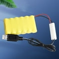 thumbnail image 2 of CUITING 4.8V NiCd NiMH Battery Charger For RC Car Boat for Tank Toy Battery with KET-2P, 2 of 13