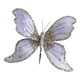 thumbnail image 5 of Adorno navideño de mariposa con pinza para la pared, decoración brillante para el árbol de Navidad Violeta, 5 of 9