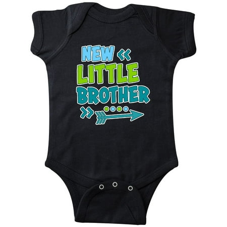 

Inktastic New Little Brother with Arrow Gift Baby Boy or Baby Girl Bodysuit