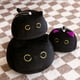 thumbnail image 4 of Lindo y lindo gato negro almohada de peluche muñeca gatito muñeca pacificadora para niños regalo de cumpleaños, 4 of 6
