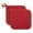 graphite, variant on 2PCS 100% Cotton Pot Holders, Kitchen Basic Potholder Heat Resistant, Terry Pot Holder Set for Cooking and Baking