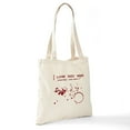 thumbnail image 6 of CafePress - I Love Red Wine Sometimes I W Tote Bag - Unisex Canvas Tote Bag, Beige, 1-Piece, 6 of 6