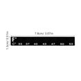 thumbnail image 2 of VERDANVERSE 10pcs Black Aquarium Thermometer Sticker For Temperature Control, 2 of 7