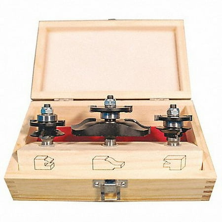 

Sim Supply Router Bit Set 3 Pc Carbide Tipped 16Y604