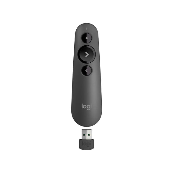 Clicker remoto para presentaciones Logitech R500s Bluetooth/USB