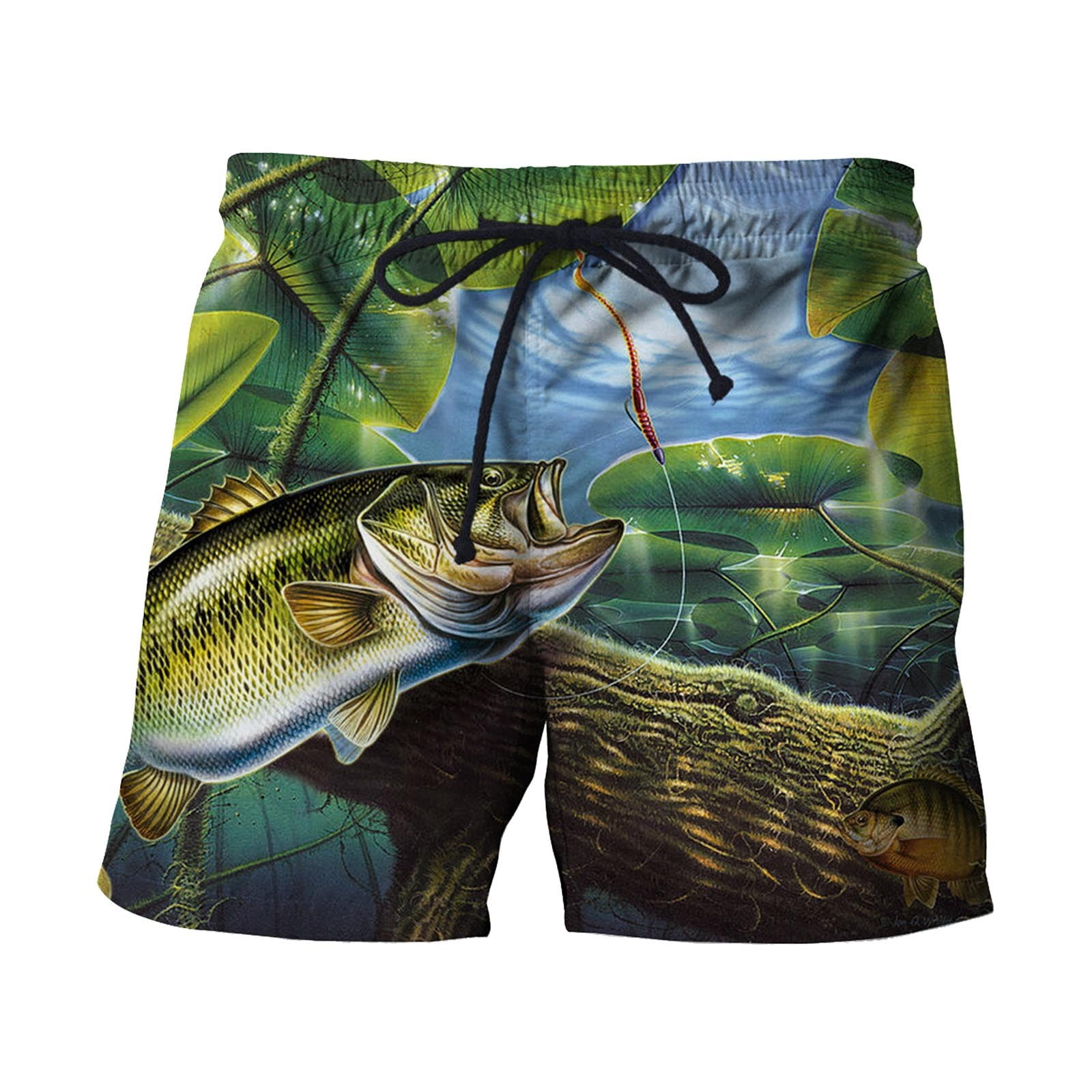 ZIZOCWA Mens Flannel Sleep Shorts Swim Trunks Mens Medium Men'S Summer