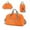 Orange, variant on Foldable Duffle Bag, Water-Resistant Travel Gear Bag, Large Capacity Gym Bag, Lightweight Carryall with Storage Pocket, Perfect for Fitness, Gym, Work, and Weekend Trips