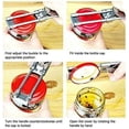 thumbnail image 5 of Abridor de tarros y botellas ajustable, abridor de latas de acero inoxidable multifuncional ajustable, pinza para tapa de tarro, abridor de botellas manual para cocina (1 unidad), 5 of 5