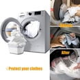 thumbnail image 4 of Juego de 2 - bolsa de lavandería blanca - bolsa de lavandería de malla - bolsa de lavandería para proteger la ropa de la lavadora Sincero Electrónica, 4 of 5