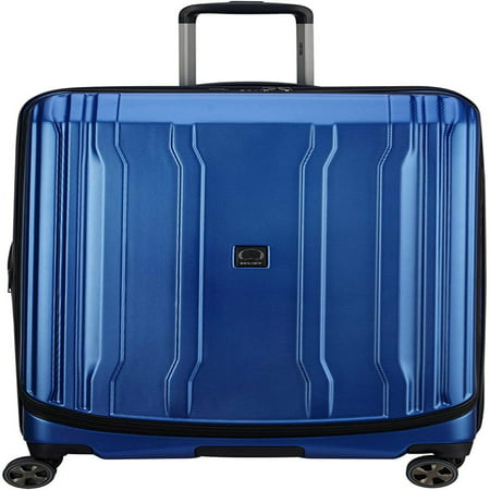 DELSEY Paris Cruise Lite Hardside 2.0 Expandable Luggage, Spinner Wheels, Blue, Checked-Large 29 Inch