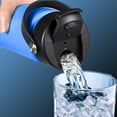 thumbnail image 2 of Lid Compatible with Hydro  Flask 12 16 18 20 32 40 OZ Wide Mouth, Flip Lid Replacement Lids with Flex Strap Handle, Leak-Proof Flask Cap for Hydro Flask Coffee Mug, 2 of 6