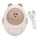 thumbnail image 1 of Hand Warmer Power Bank 2 in 1 Cute Bear USB Rechargeable 3 Gears Portable Electric Handwarmer Pocket Heater for Outdoor Camping Xmas Gifts Beige, 1 of 5