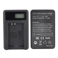 thumbnail image 1 of Camera Battery Charger Battery Charger Portable Battery Charger Single Battery Charger Camera Battery Desktop Chargers SEIVI  E12  Camera Battery LCD Charging Display USB, 1 of 8