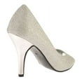 thumbnail image 5 of Benjamin Walk 848231024675 Touch Ups Womens Ice Dress Pump, Silver - Medium 10.5, 5 of 7