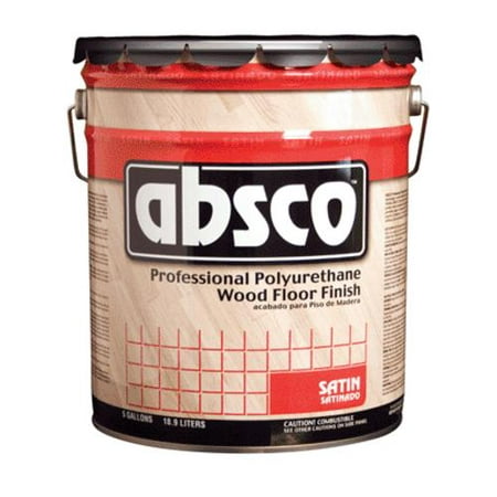 Absolute Coatings 89515 Absco Polyurethane Wood Floor Finish, Satin, (Best Polyurethane For Wood Floors)